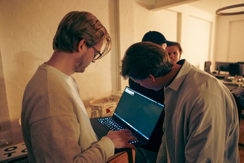 The Qualia team at the Copenhagen studio